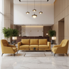 Maho Bay - Canary Upholstered Sofa | Architectural Fabrics