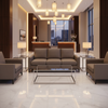 Subtle Linen Weave Deep Taupe Upholstered Sofa | Architectural Fabrics