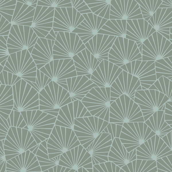 Stjärnflor, Sage Green Wallcoverings | Schumacher