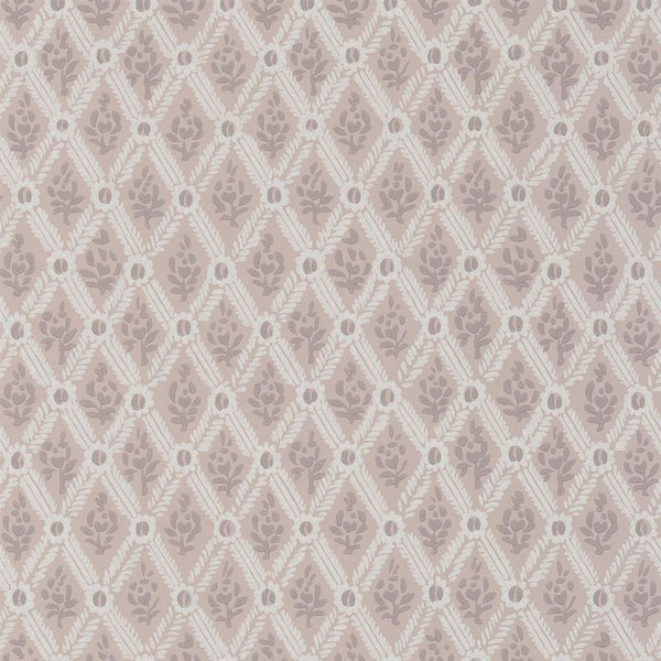 St John Street Small Scale Trellis Vintage Rose Red | Designers Guild Europe