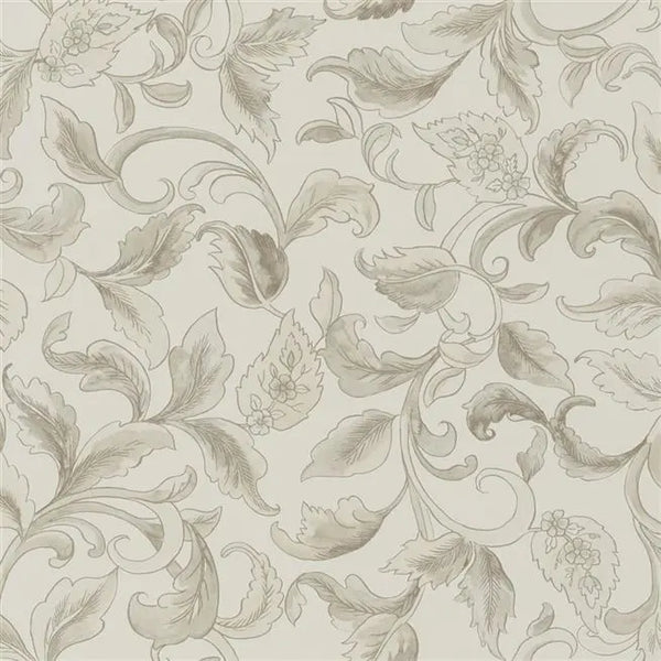Piccadilly Park Leaves Parchment Wallpaper | Designers Guild Europe