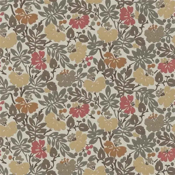 Carlisle Fauna Floral Woodland Wallpaper | Designers Guild Europe