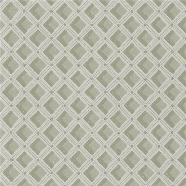 Amsee Geometric Diamond Lichen | Designers Guild Europe