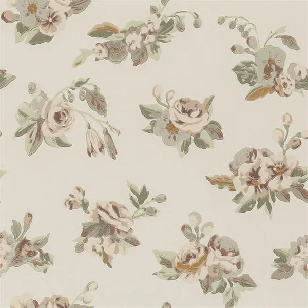 Craven Street Floral Flower Birch Wallpaper | Designers Guild Europe
