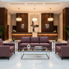 Woven Textured Effect Merlot Mauve Upholstered Sofa | Architectural Fabrics