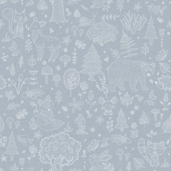 Fiaba Blue | Masi Wallcovering