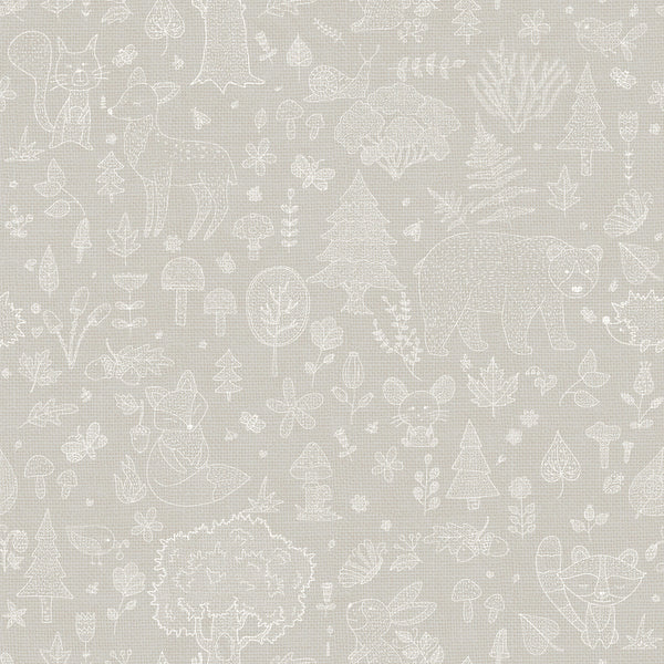 Fiaba Grey | Masi Wallcovering