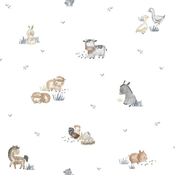 Piccolini White | Masi Wallcovering