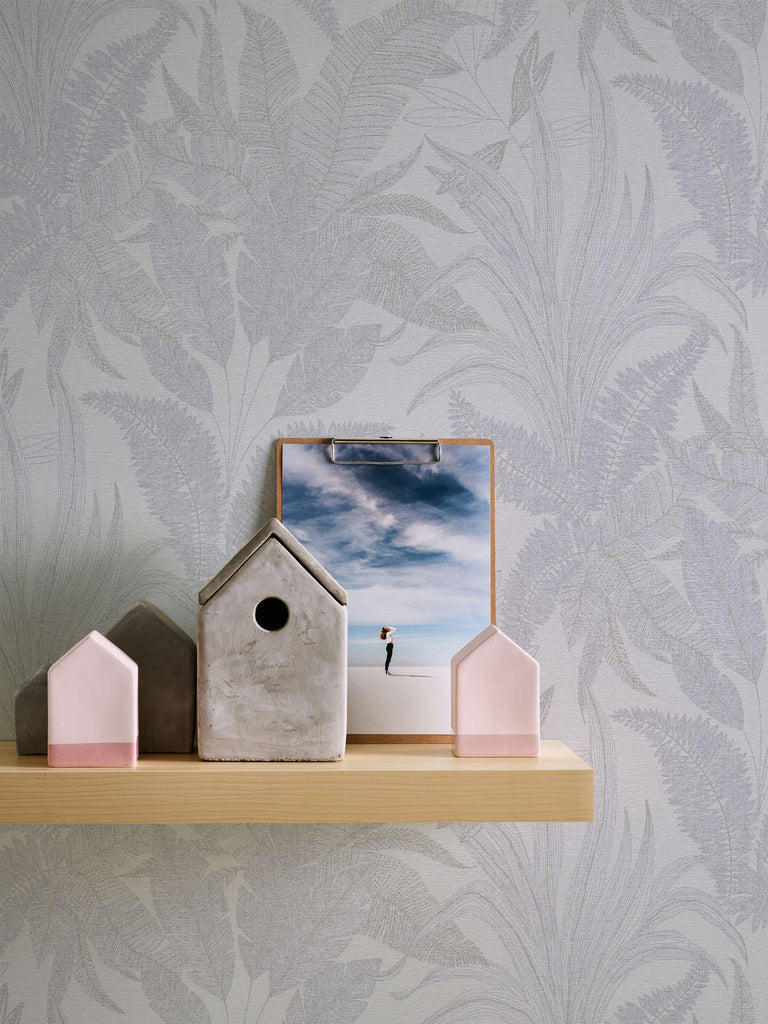 Stories of Life Light Gray Wallcovering | AS Creation