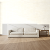 Nantucket Grasscloth Sand Wallcovering | Phillipe Romano room setting
