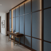 Rattan Bay - Denim Upholstered Wall Panel | Architectural Fabrics