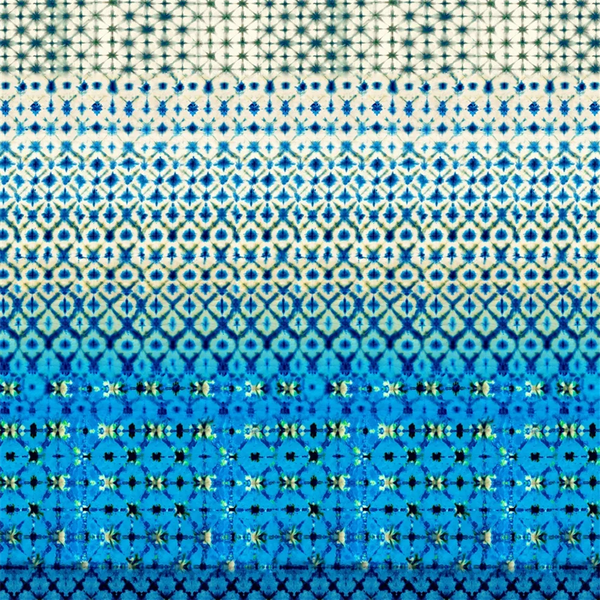 Karaoshi Tie Dye Panel 01 Indigo | Designers Guild Europe