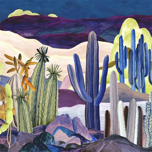 Lanzarote Cactus Garden Panel 1 | Christian Lacroix Europe