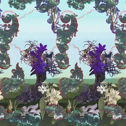 Novafrica Sunrise Scene 2 Panel | Christian Lacroix Europe