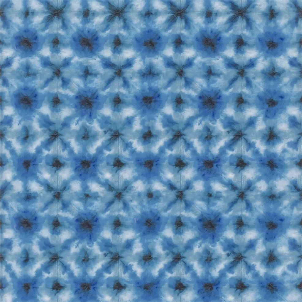 Shibori Cobalt Wallpaper | Designers Guild Europe