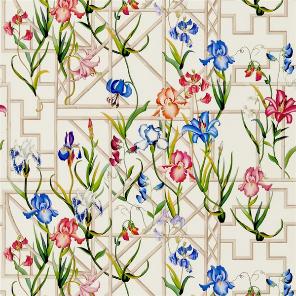 Fretwork Garden 01  Wallpaper | Christian Lacroix Europe
