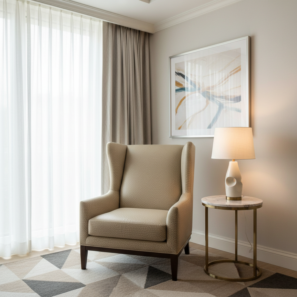 Trunk Bay - Field Upholstered Chair | Architectural Fabrics