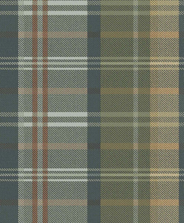 Casa Di Tartan Green | Masi Wallcovering