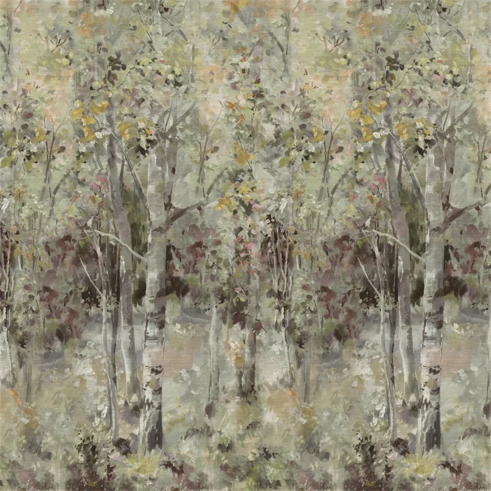 Bois de Bouleau Grasscloth Scene 2 Panel 1 | Designers Guild Europe