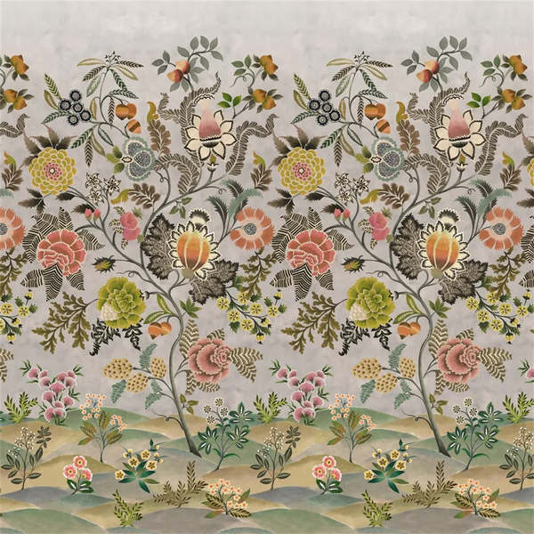 Brocart Decoratif Grasscloth Panel 02 Sepia | Designers Guild Europe