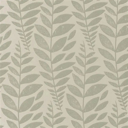 Odhni Batik leaf 09 Steel | Designers Guild Europe