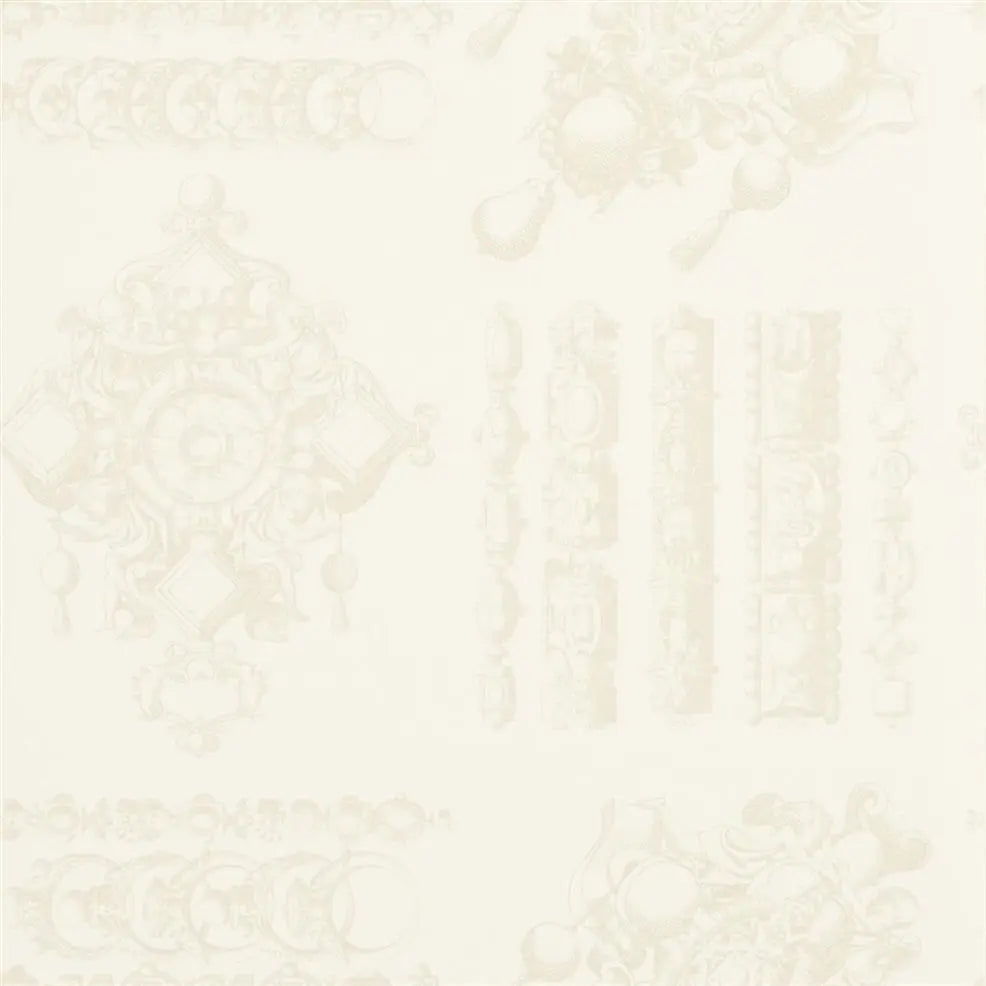 La Main au Collet 04 Coquille Wallpaper | Christian Lacroix Europe