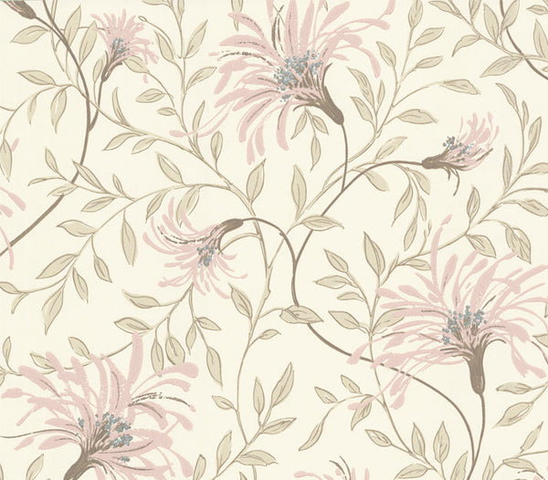 Fairhaven - Pink Wallcovering | 1838 Wallcoverings