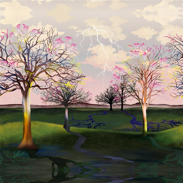 Avant Le Mistral Panel   Wallpaper | Christian Lacroix Europe