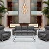 Stingray City - Granite Upholstered Sofa | Architectural Fabrics