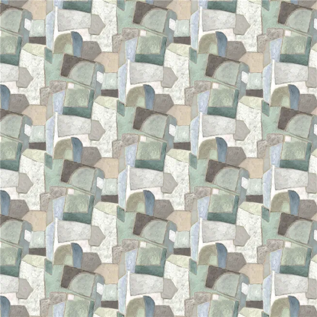 Clay Collage Ecru Wallpaper | Designers Guild Europe