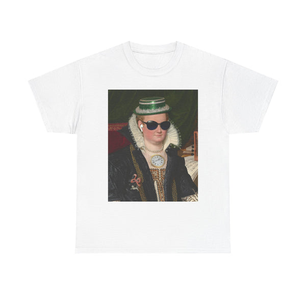 Cool Historical Figure Unisex Heavy Cotton Tee - Retro Vibe Shirt