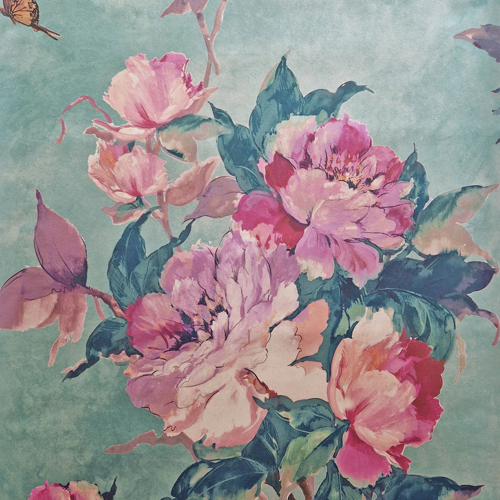 Madama Butterfly Teal Green