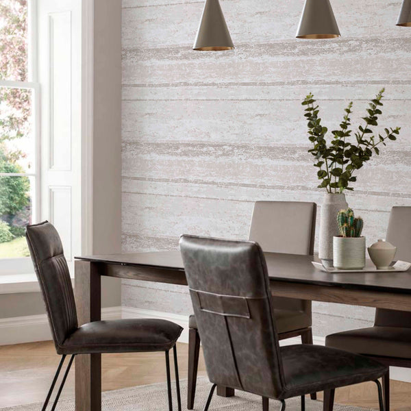 Linea - Ivory Neutral Wallcovering | 1838 Wallcoverings