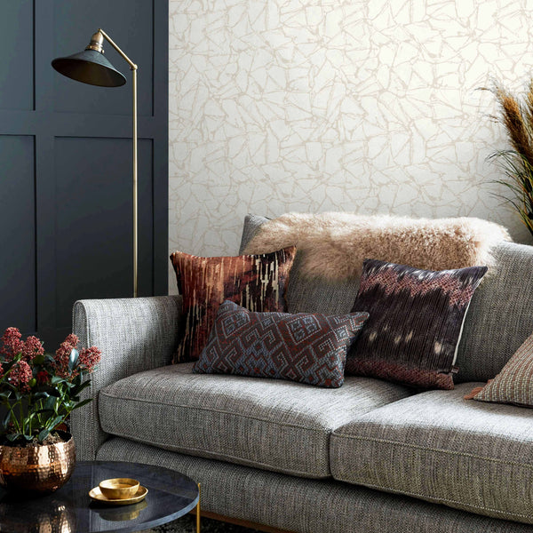 Glaze - Ivory Cream Wallcovering | 1838 Wallcoverings