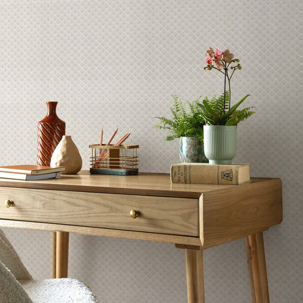 Gio - Ivory Neutral Wallcovering | 1838 Wallcoverings