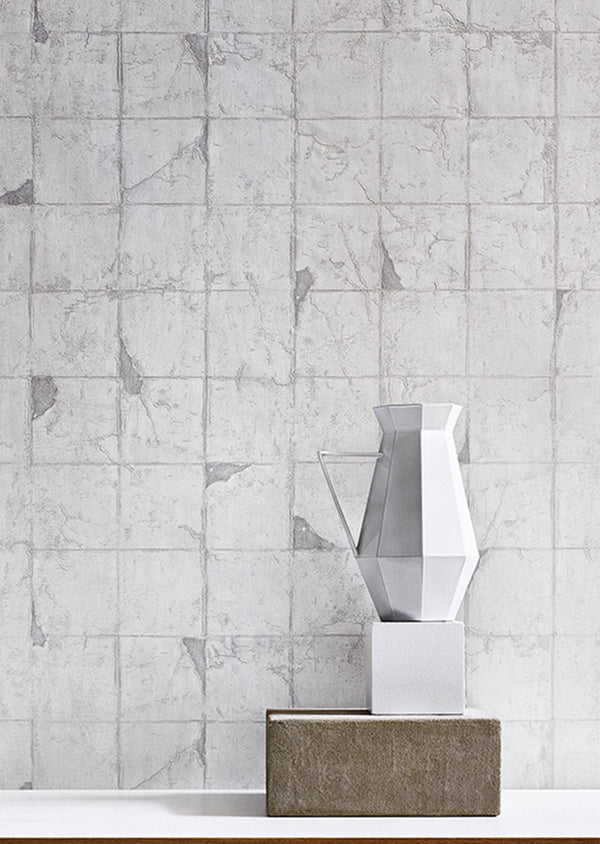 Kintsu Silver | Wall&decò Wallcovering