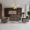 Puerto Plata - Bark Upholstered Sofa | Architectural Fabrics