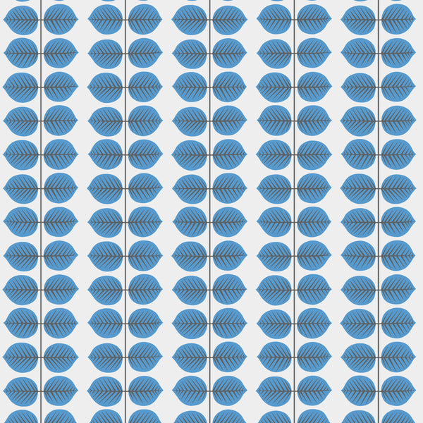 Berså, Blue Wallcoverings | Schumacher