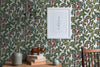 Floral Impression Green Wallcovering | AS Creation
