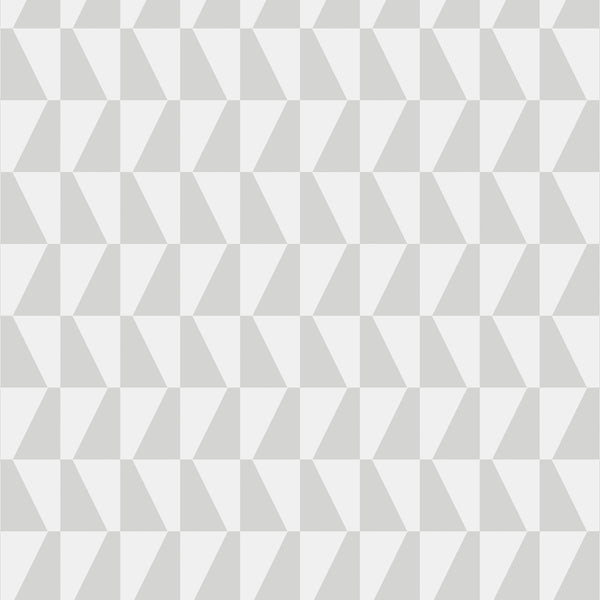 Trapez, Grey Wallcoverings | Schumacher
