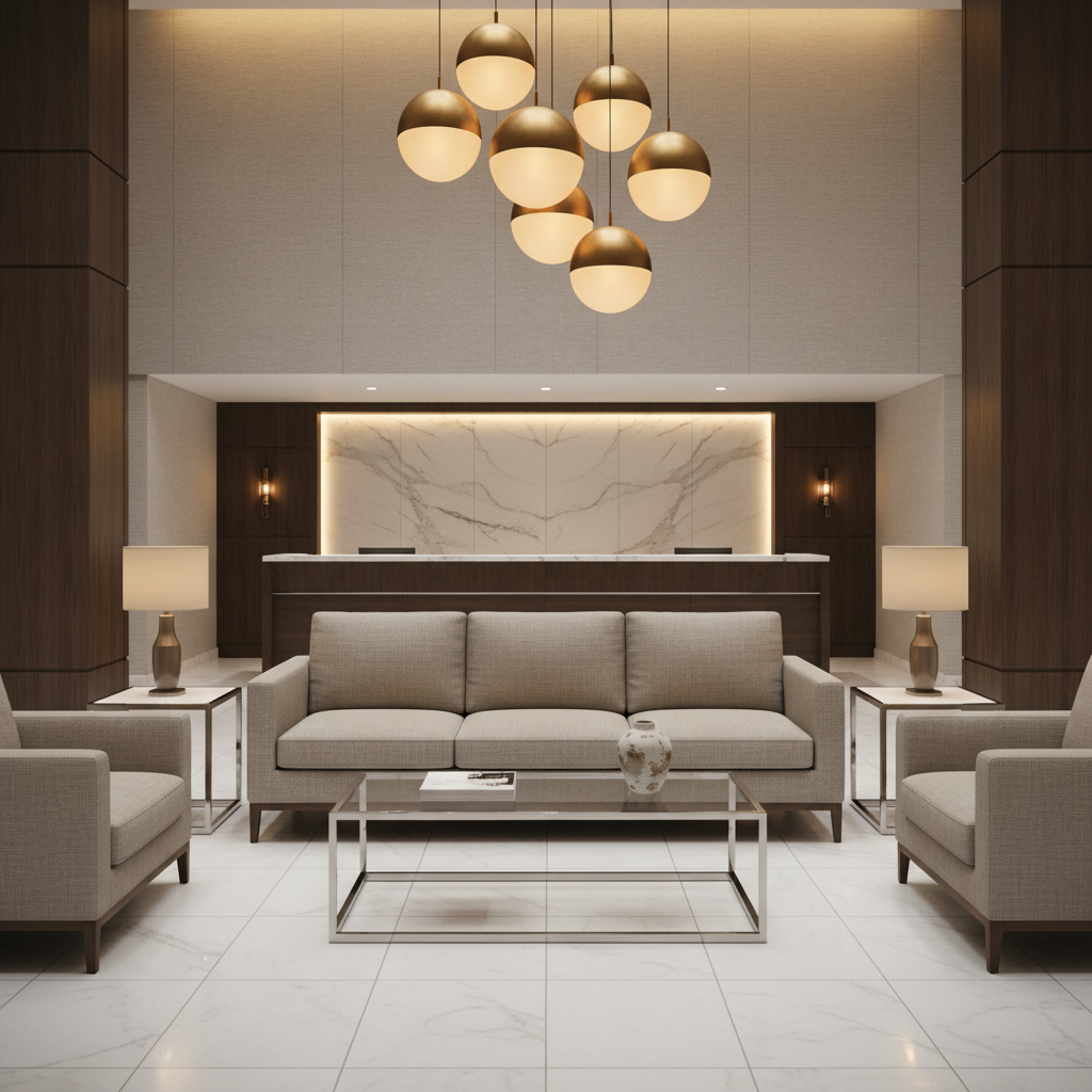 Aspect - Stone Linen Performance Polyurethane Upholstered Sofa | Architectural Fabrics