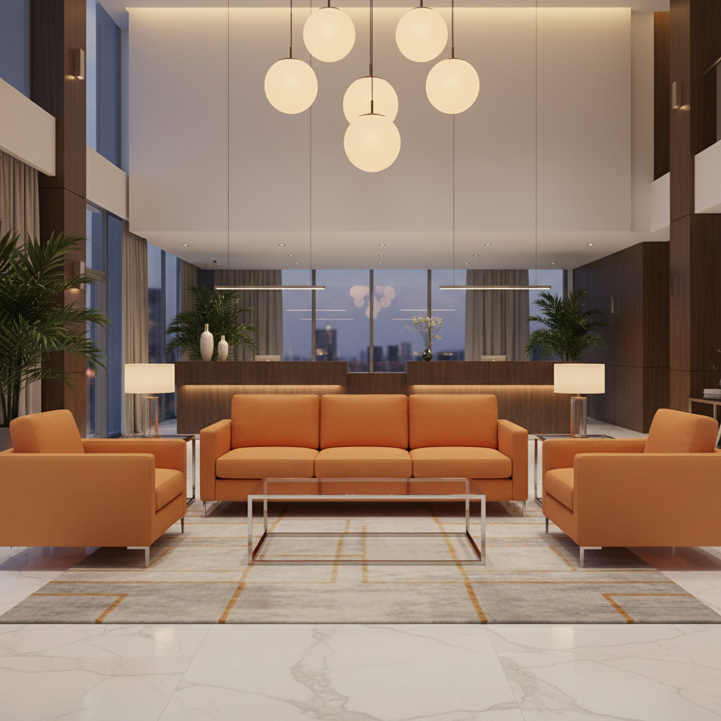 Nassau - Mango Upholstered Sofa | Architectural Fabrics