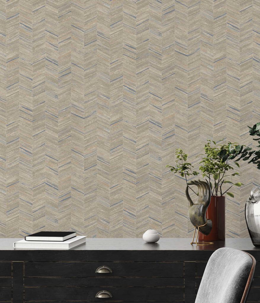 Geo Effect Beige Wallcovering | AS Creation