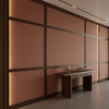 Steeple Reef - Flame Upholstered Wall Panel | Architectural Fabrics