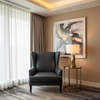 Turquoise Bay - Charcoal Upholstered Chair | Architectural Fabrics