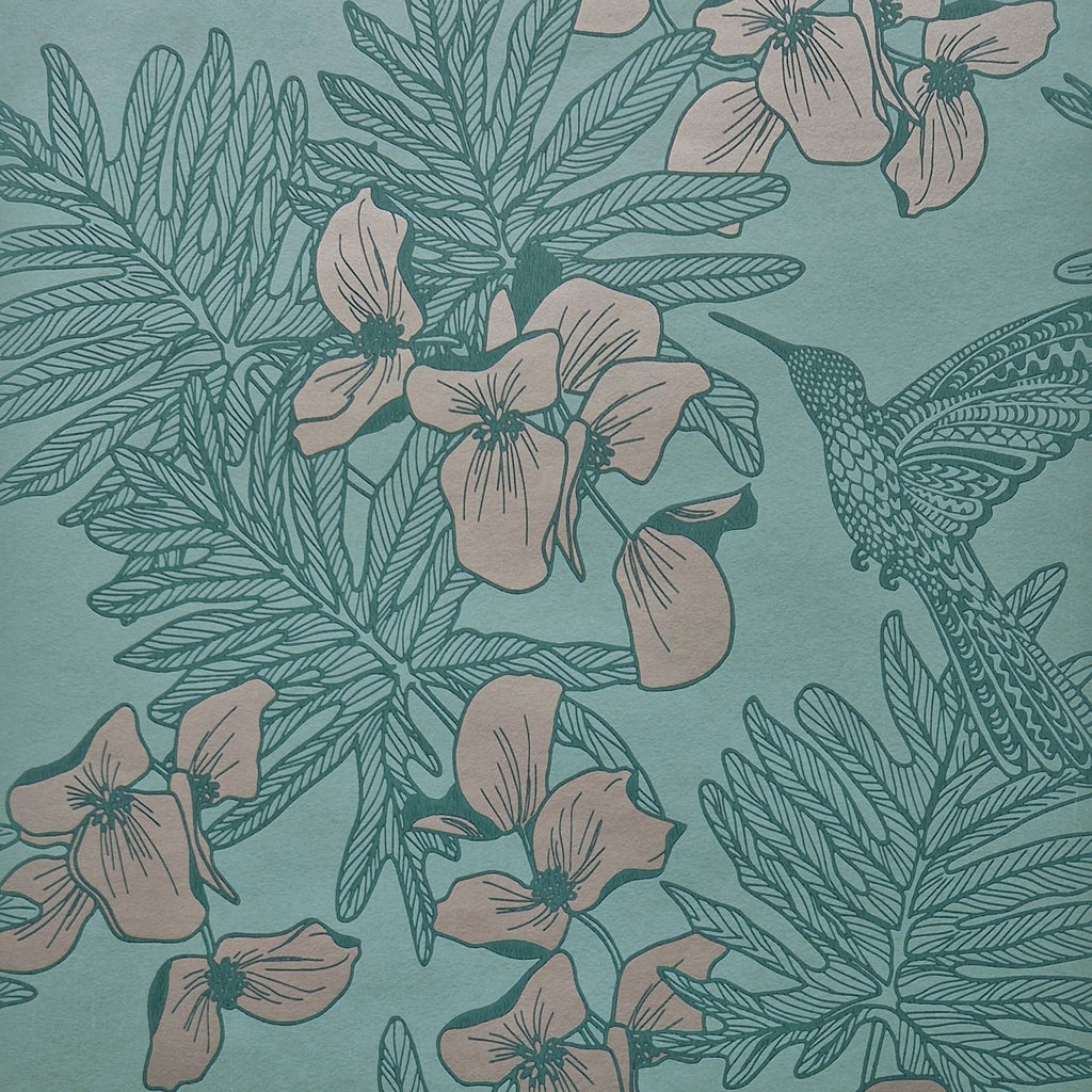Hummingbird Seafoam Teal