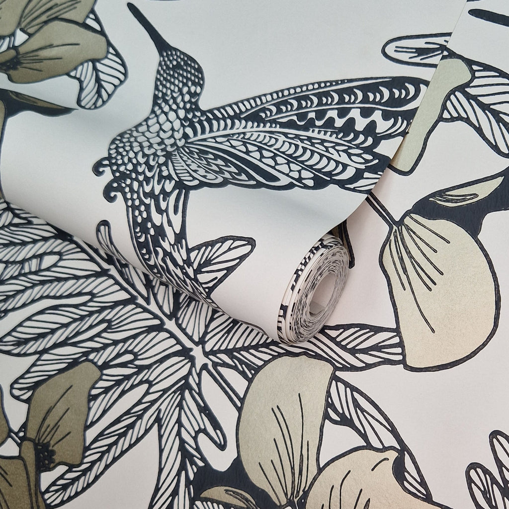 Hummingbird Jet Black and Metallic