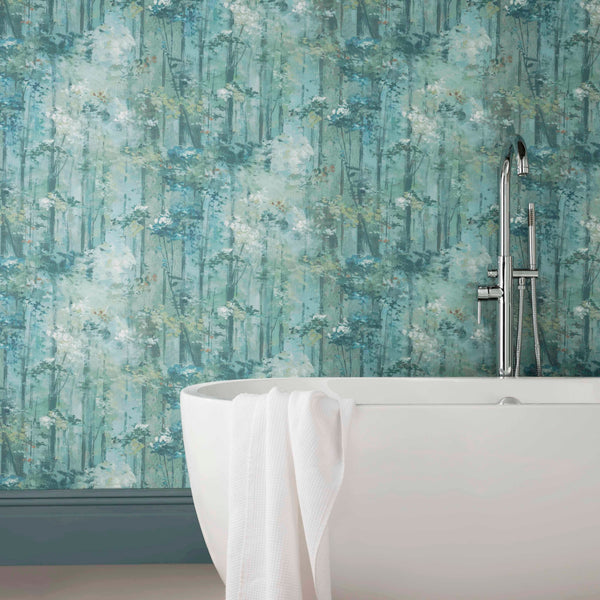 Glade Seafoam - Green Wallcovering | 1838 Wallcoverings