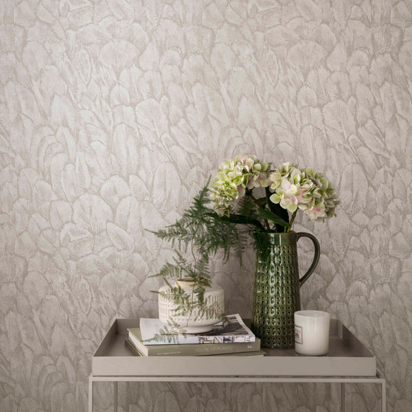 Tranquil Pearl - Cream Wallcovering | 1838 Wallcoverings