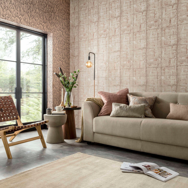 Tranquil Beach - Copper Wallcovering | 1838 Wallcoverings